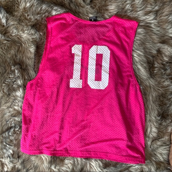 Nike Pink Training Vest Mesh Jersey top shirt - Picture 3 of 7